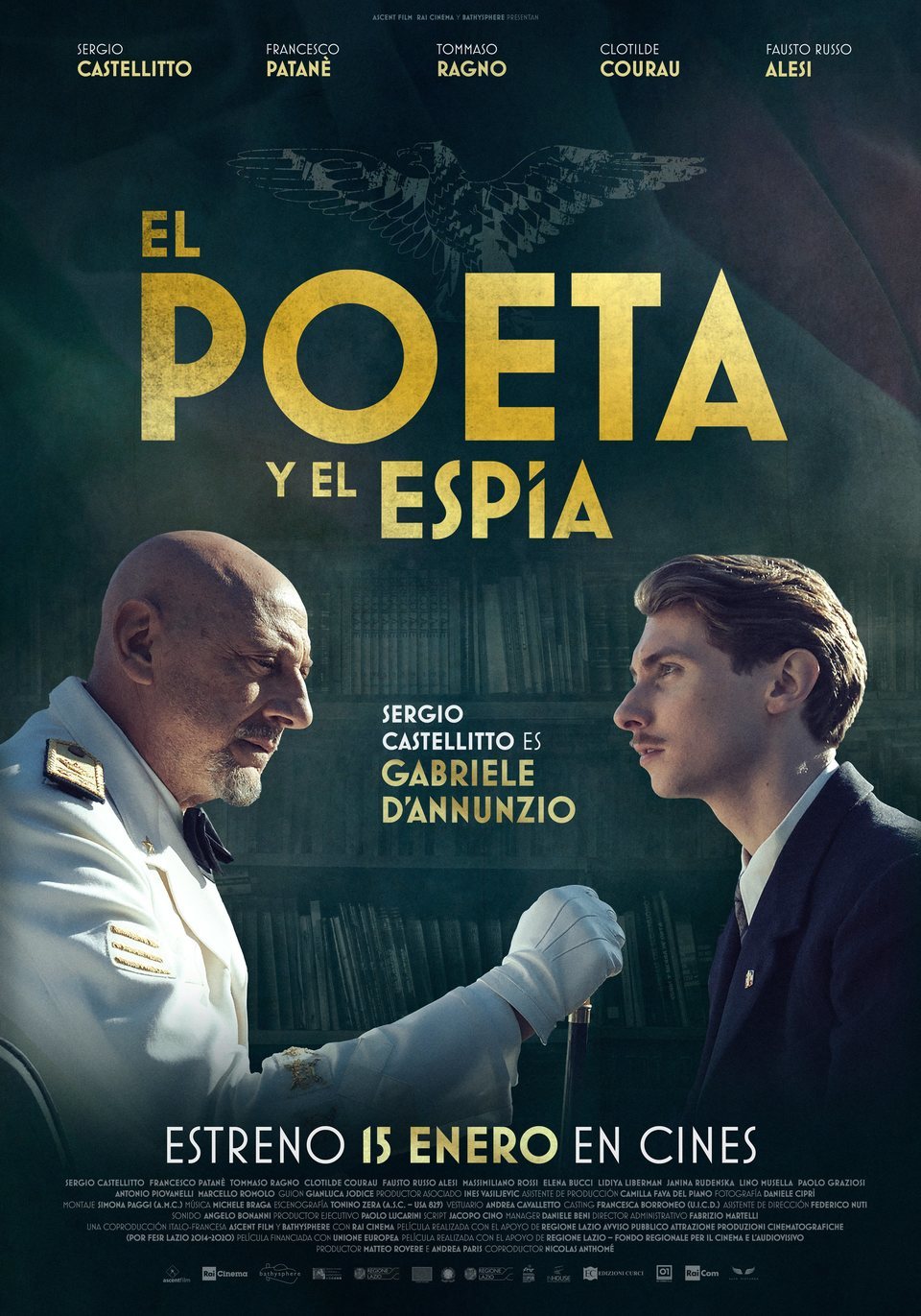 Cinema d'estiu: EL POETA Y LA ESPIA / 26-07-2021, a les 22 h, a Vandellòs