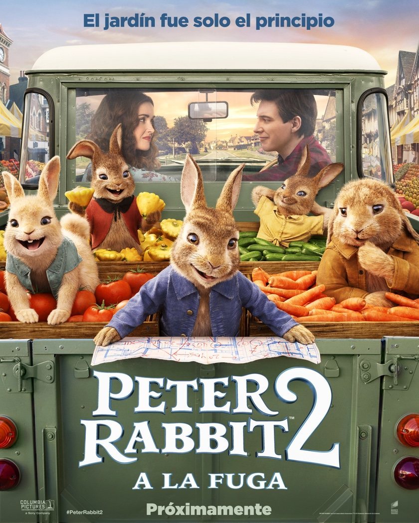 Cinema d'estiu: Peter Rabbit 2. A la fuga / 16-08-2021, a les 22 h, a Vandellòs