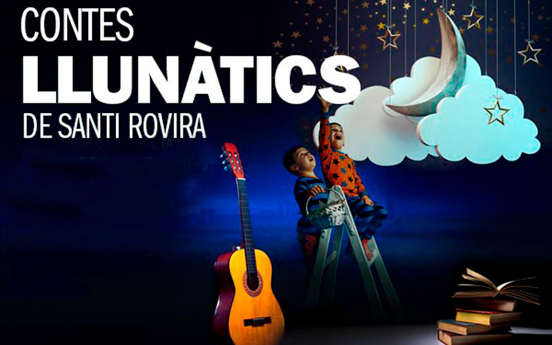 Els contes de la Pitussa: CONTES LLUNÀTICS / 10-02-2023, a les 18.00 h / Teatre Auditori de l'Hospitalet de l'Infant