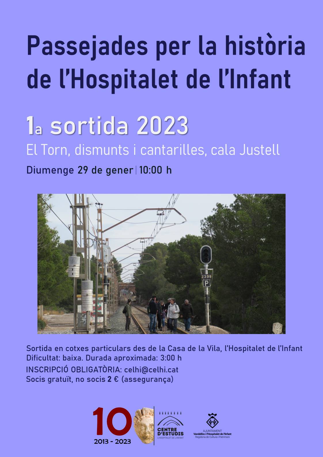 Passejades per la història de l'Hospitalet de l'Infant / 29-01-2023, a les 10 h