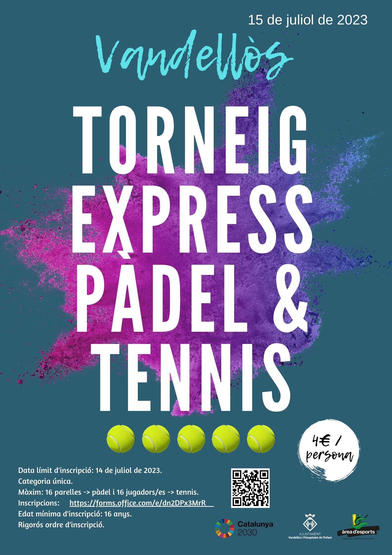 Torneig Express de Pàdel & Tennis / 15/07/2023, a Vandellòs