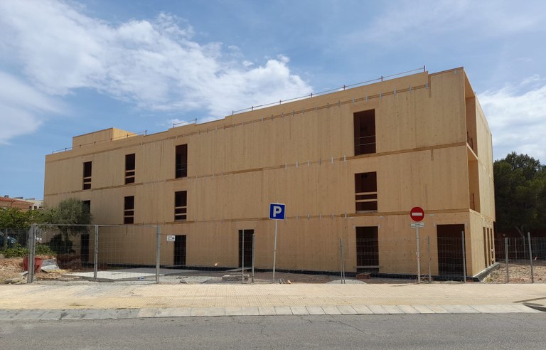 El nou edifici s'està construint al carrer Ramon Berenguer IV