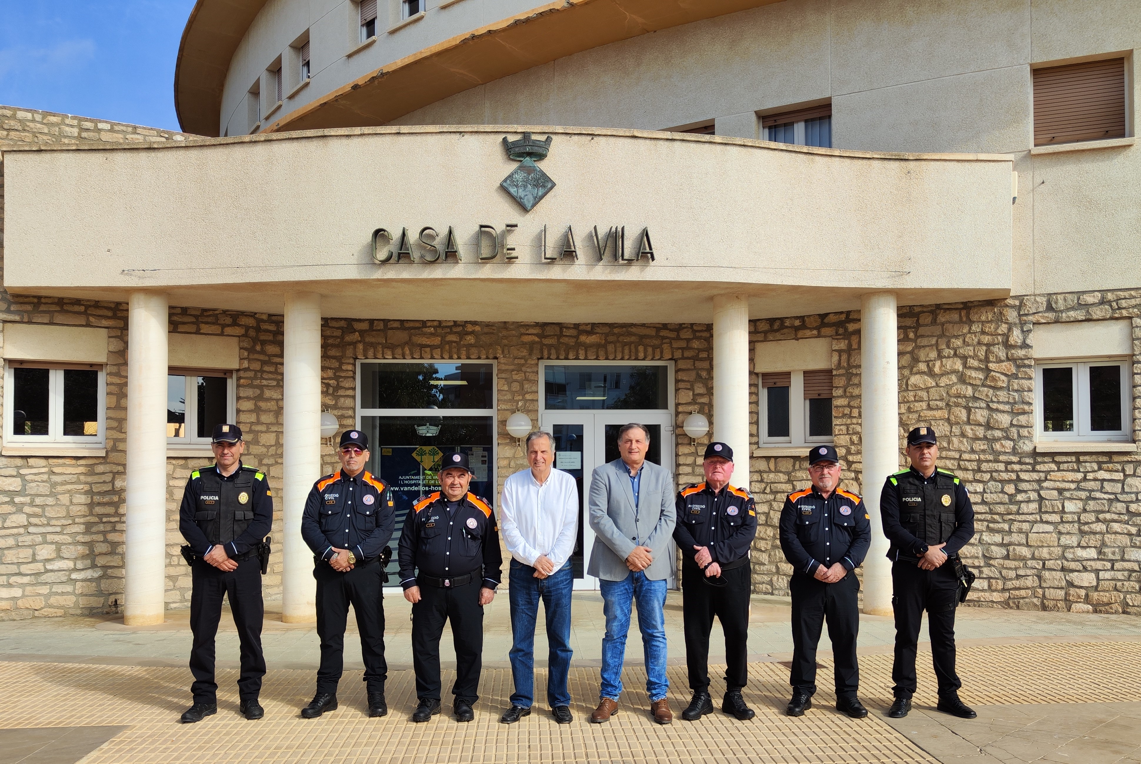 L’Ajuntament de Vandellòs i l’Hospitalet de l’Infant signa un conveni de col·laboració amb la nova associació local de voluntaris de protecció civil