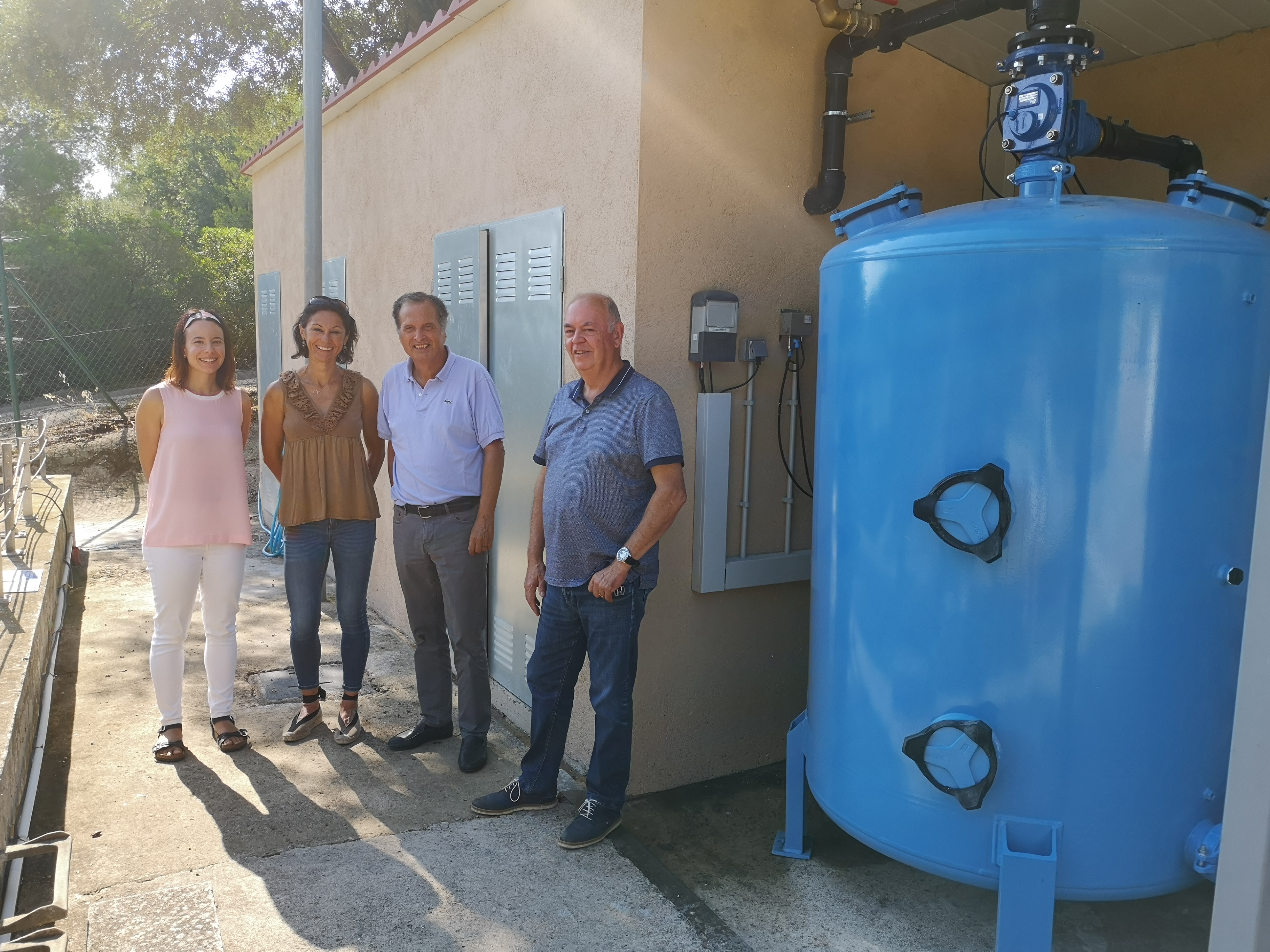 L’Ajuntament de Vandellòs i l'Hospitalet de l'Infant ha impulsat un tractament terciari a Vandellòs per a la reutilització de l’aigua