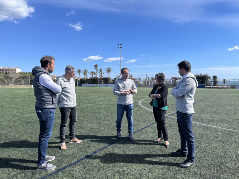 Reunió entre la direcció del torneig i representants de l'Àrea d'Esports de l'Ajuntament