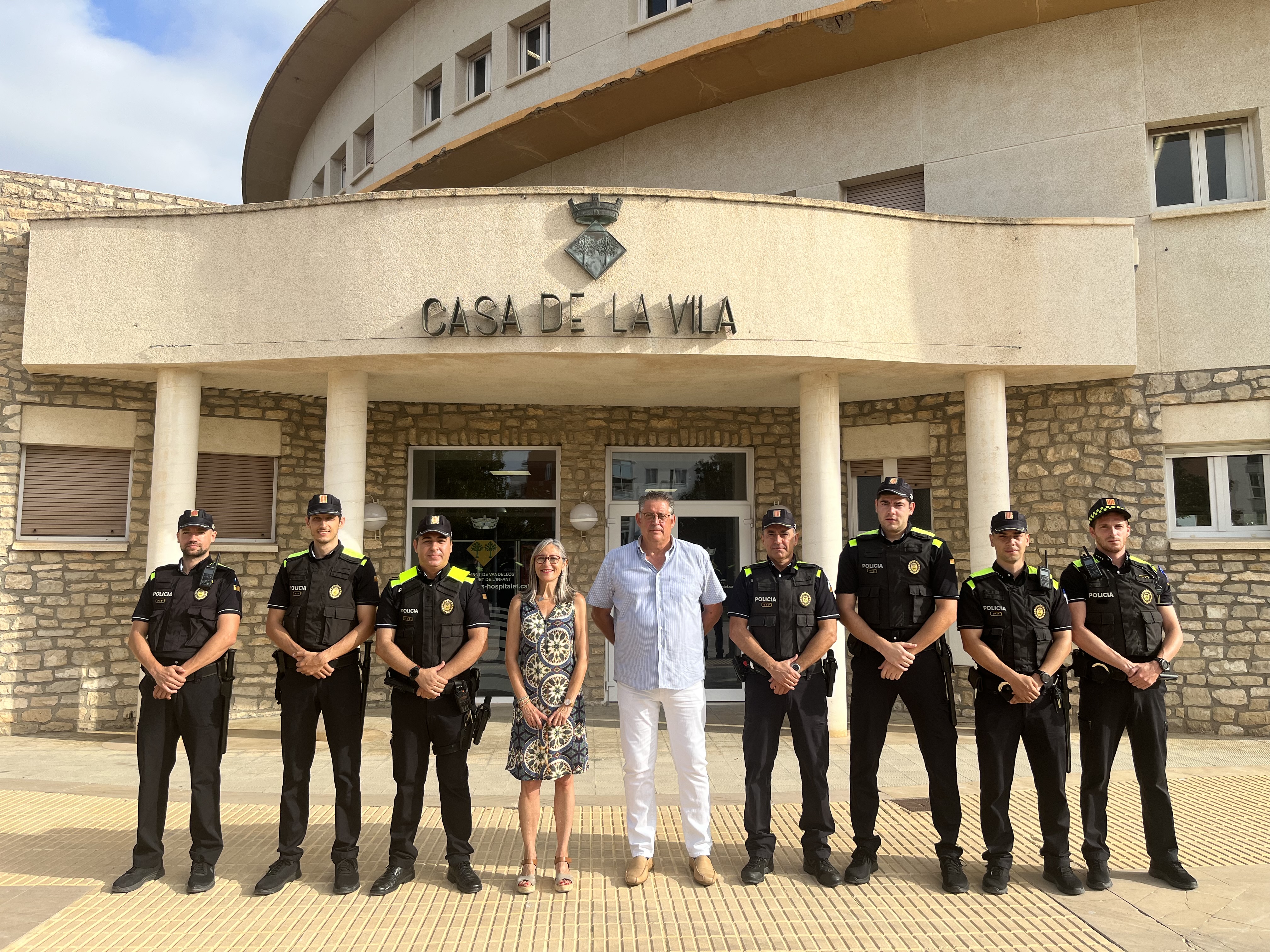 La Policia Local de Vandellòs i l’Hospitalet de l’Infant es reforça aquest estiu amb cinc agents més