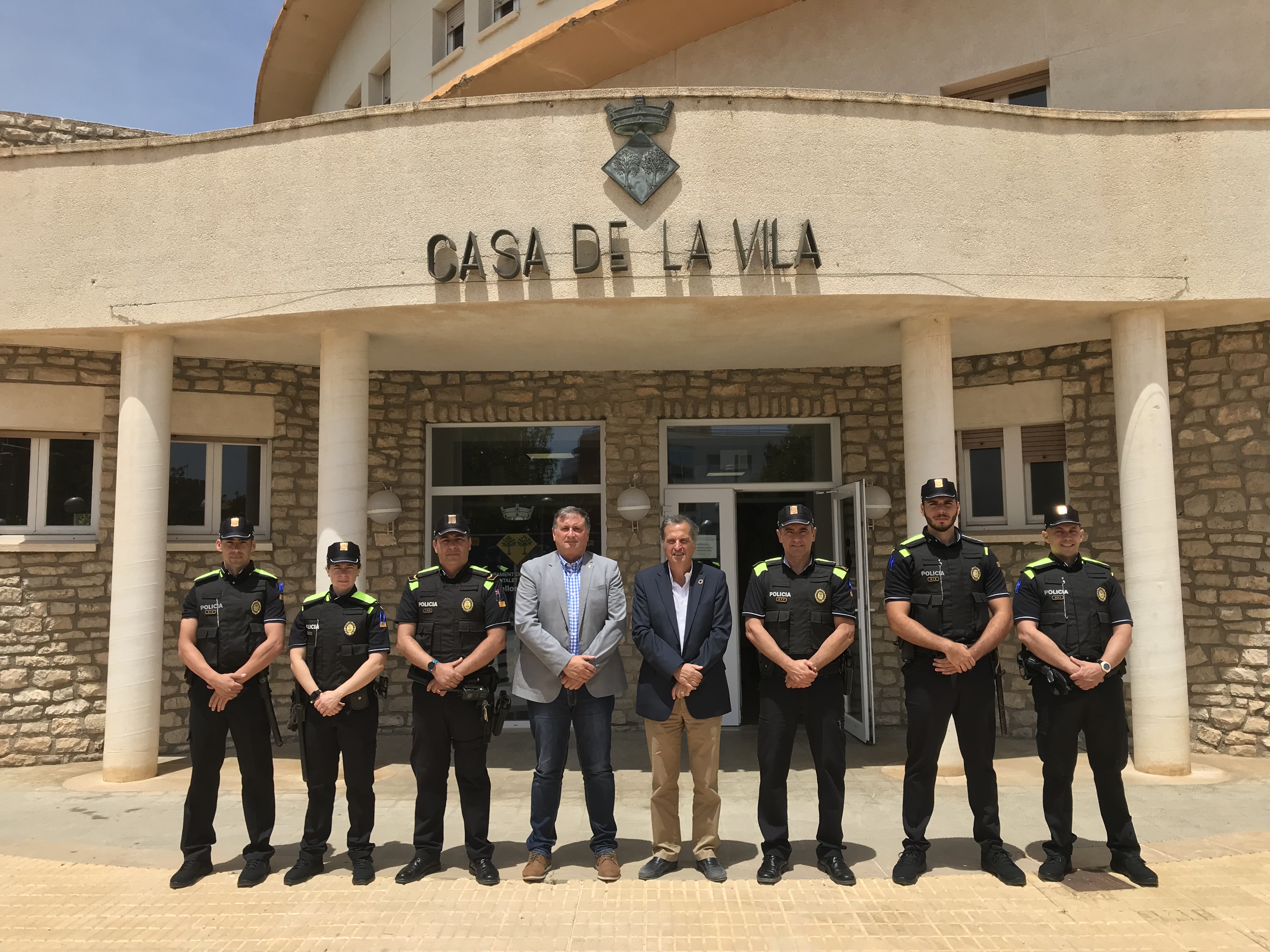La Policia Local de Vandellòs i l’Hospitalet de l’Infant es reforça aquest estiu amb quatre agents més