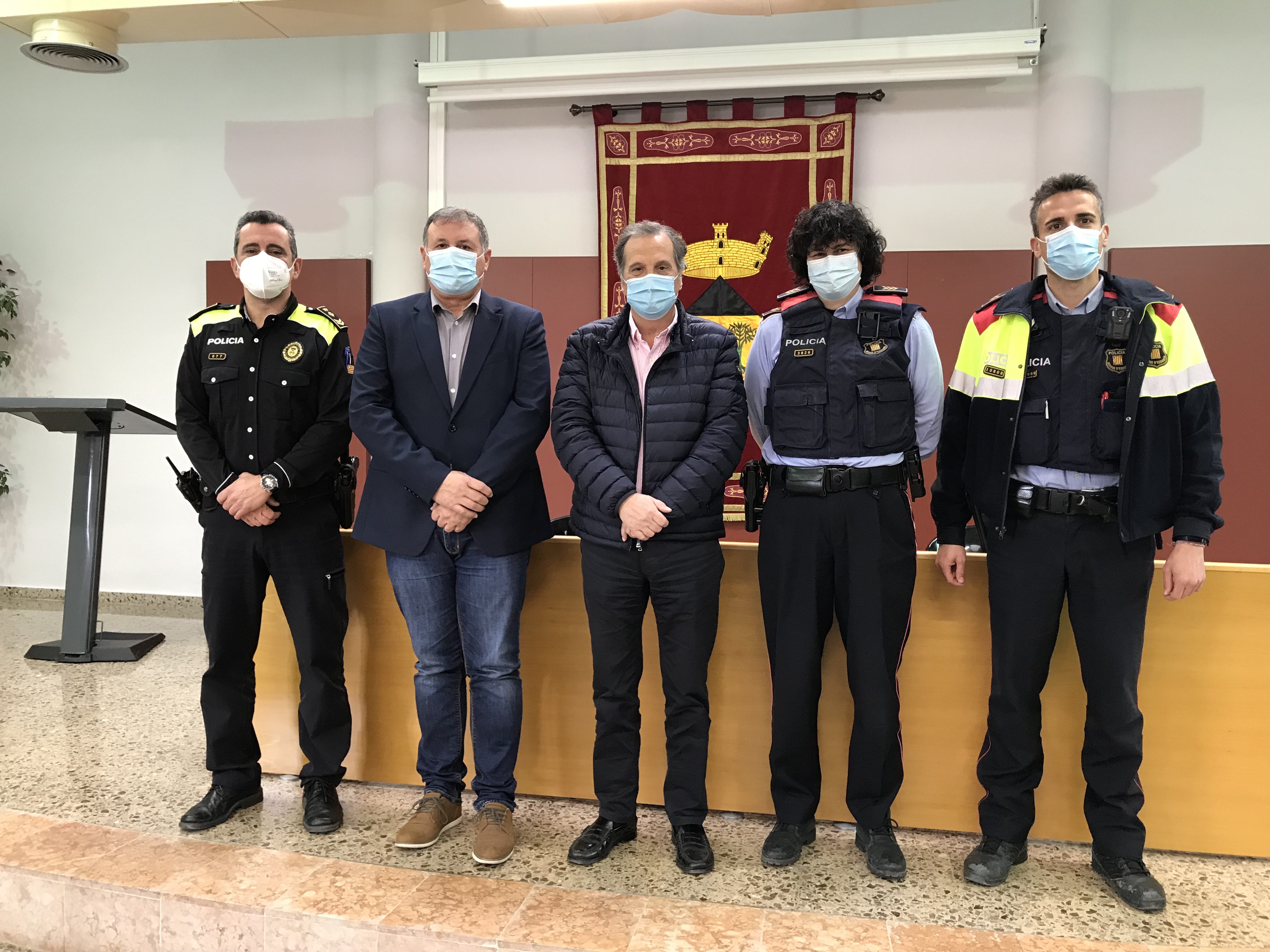 La Policia Local de Vandellòs i l’Hospitalet de l’Infant i els Mossos d’Esquadra col·laboren en la prevenció de furts