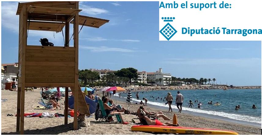 L'Ajuntament ha rebut una subvenció de la Diputació de Tarragona per a la seguretat de les platges