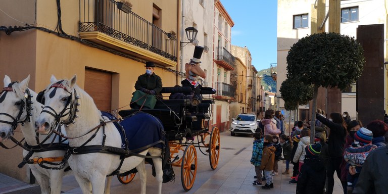 L'Home dels Nassos visitarà Vandellòs amb carruatge, com l'any passat