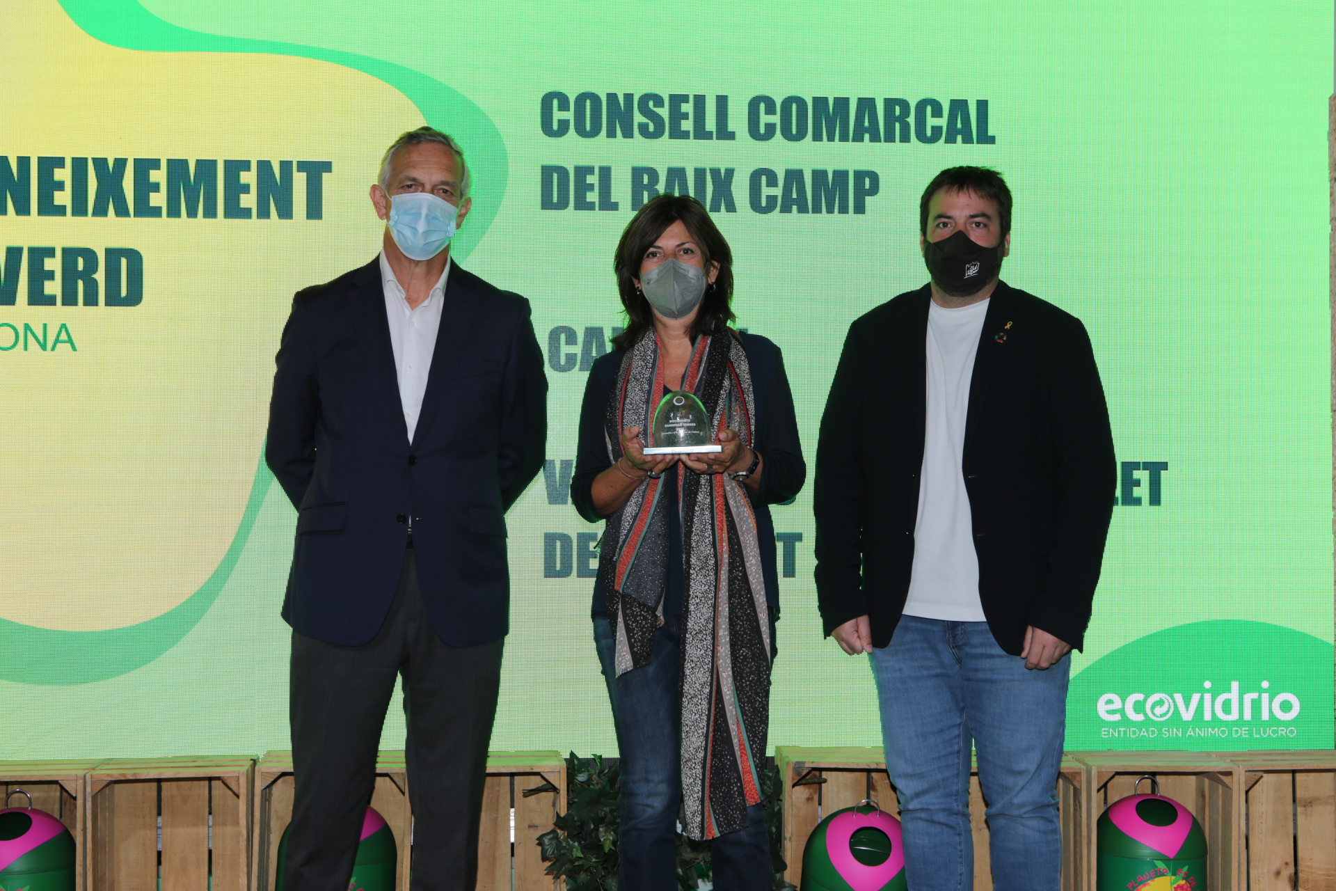 Vandellòs i l’Hospitalet de l’Infant rep un reconeixement d’Ecovidrio pel seu compromís amb el reciclatge d’envasos de vidre a l’estiu