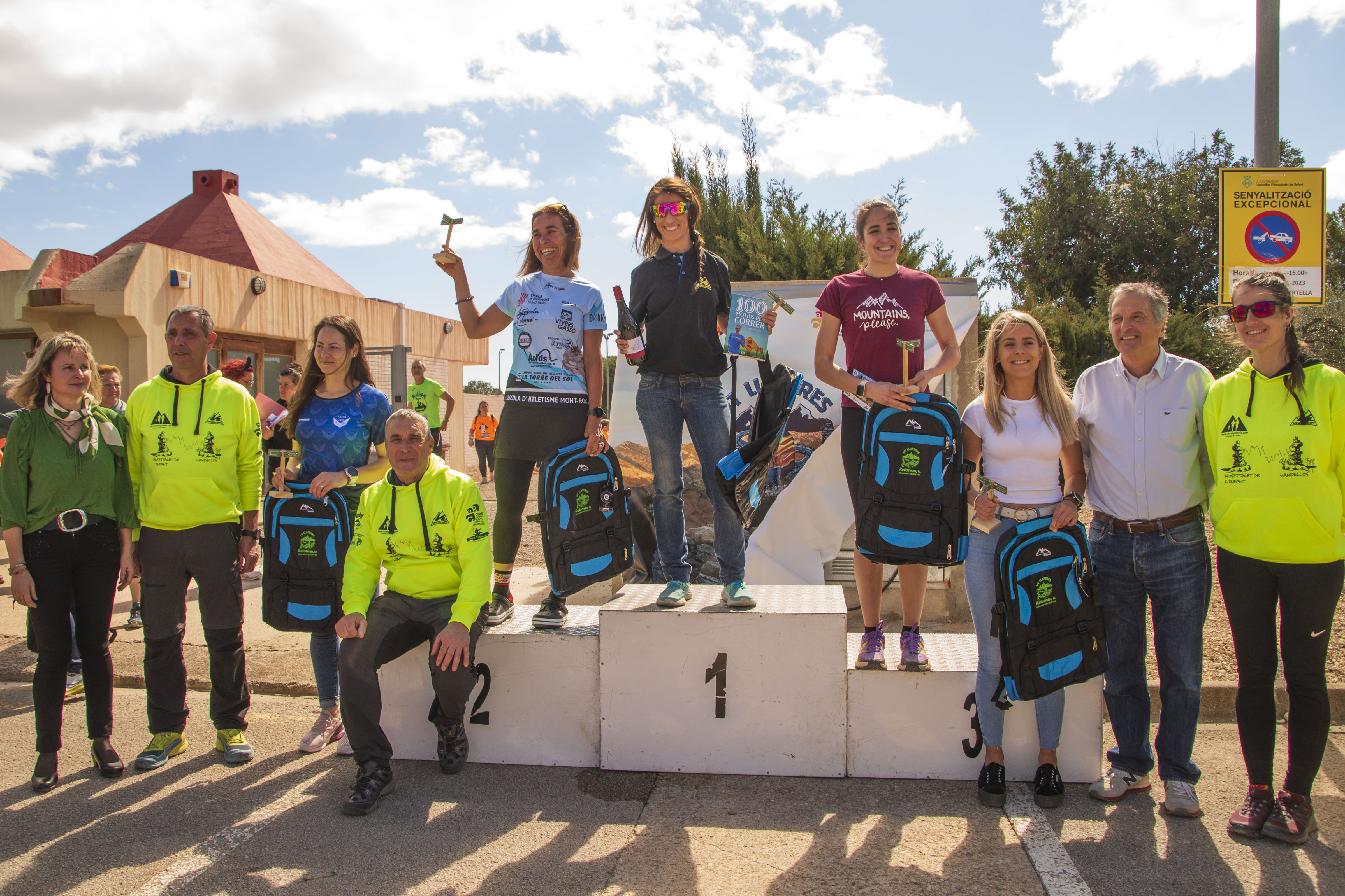 Podi femení de la cursa clàssica. Foto de Pepi González Galera