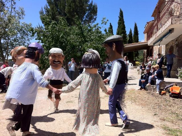 Actuació dels Capgrossos de Vandellòs