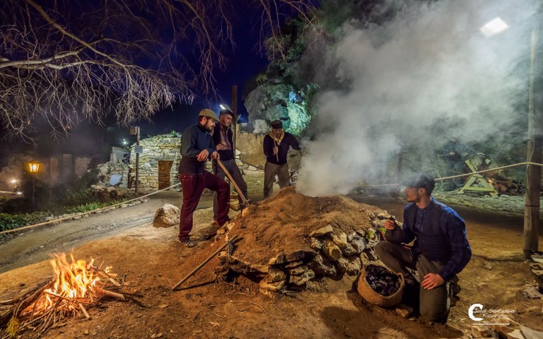 La carbonera del Pessebre dels Estels