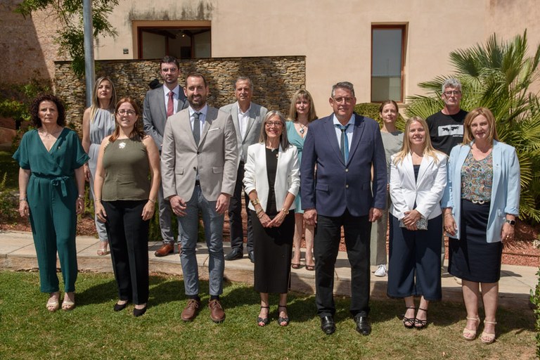 Els integrants de la nova corporació municipal