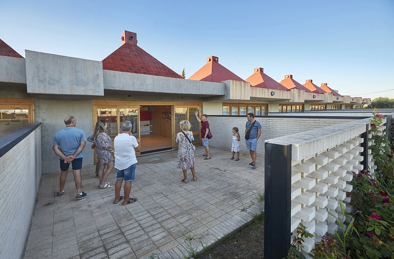 Imatge d'una visita al Petit Museu Escola Àster Antonio Bonet 