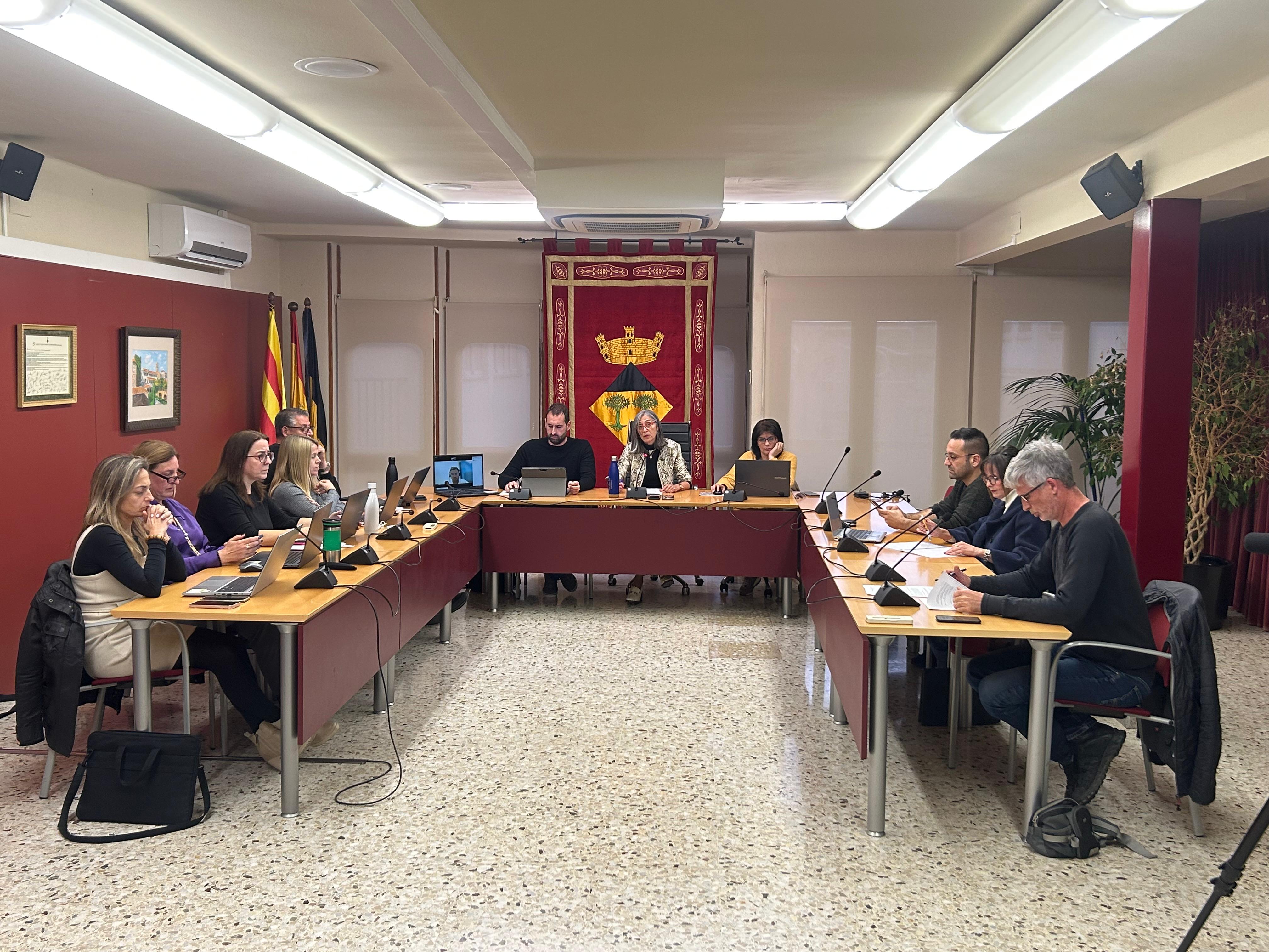 El dijous 6 de febrer, ple municipal ordinari