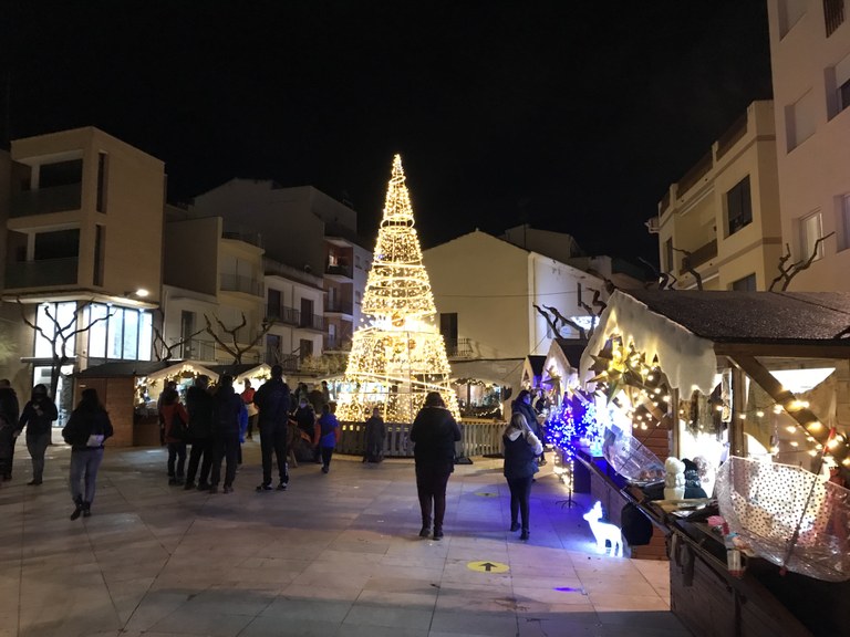 Imatge d'arxiu del Mercat de Nadal