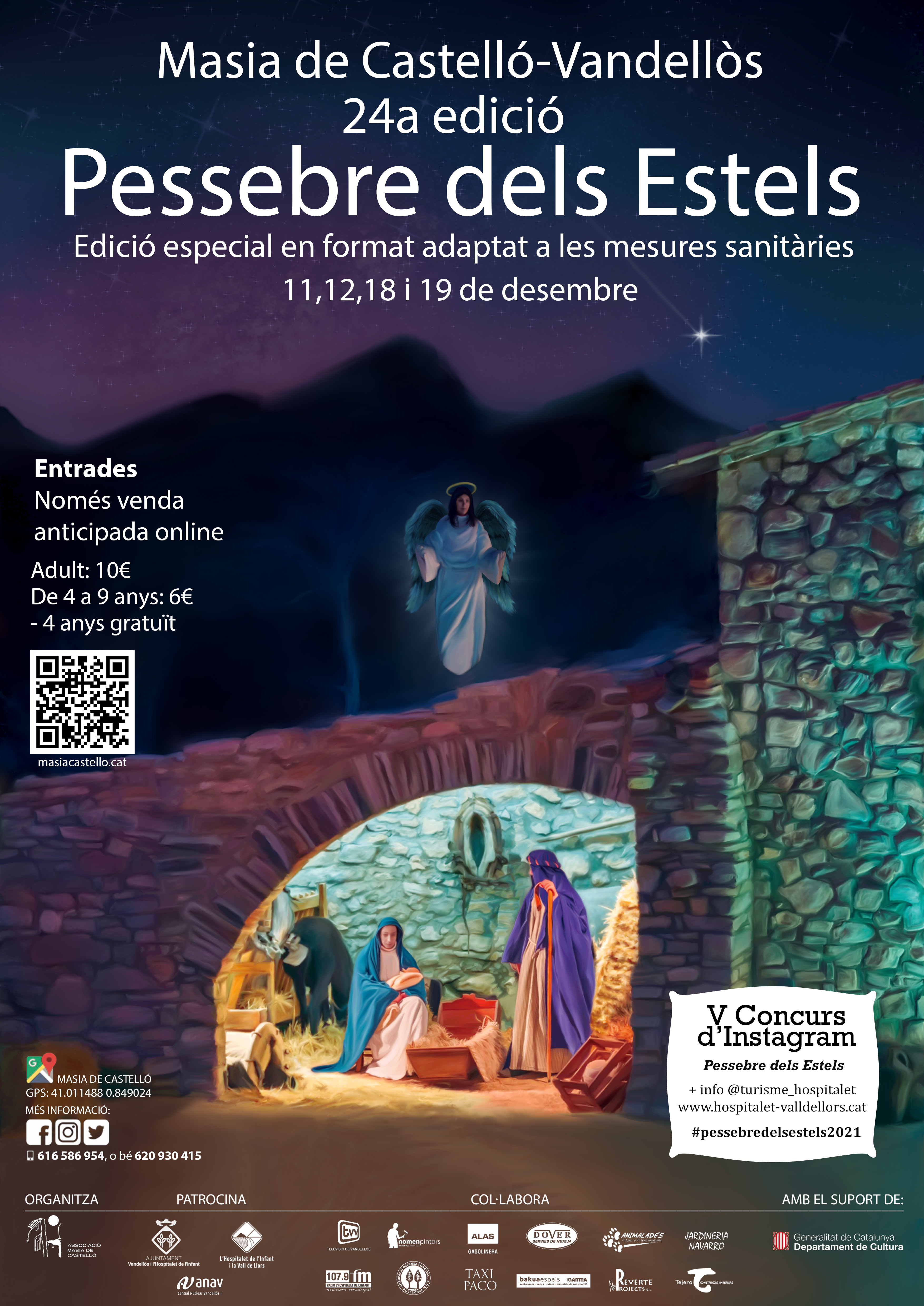 El Pessebre dels Estels de la Masia de Castelló torna amb força al desembre