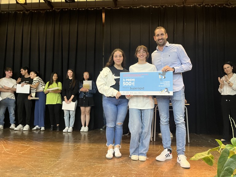 Les guanyadores del 3r premi d'aquest edició