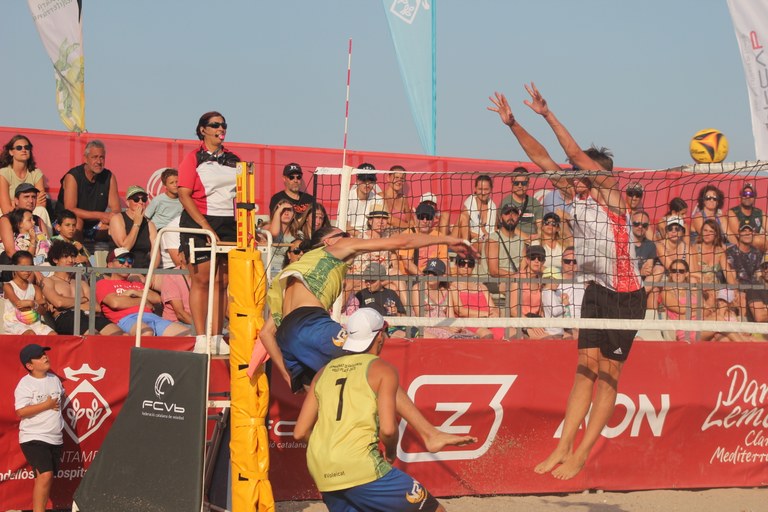 Imatge de la final masculina