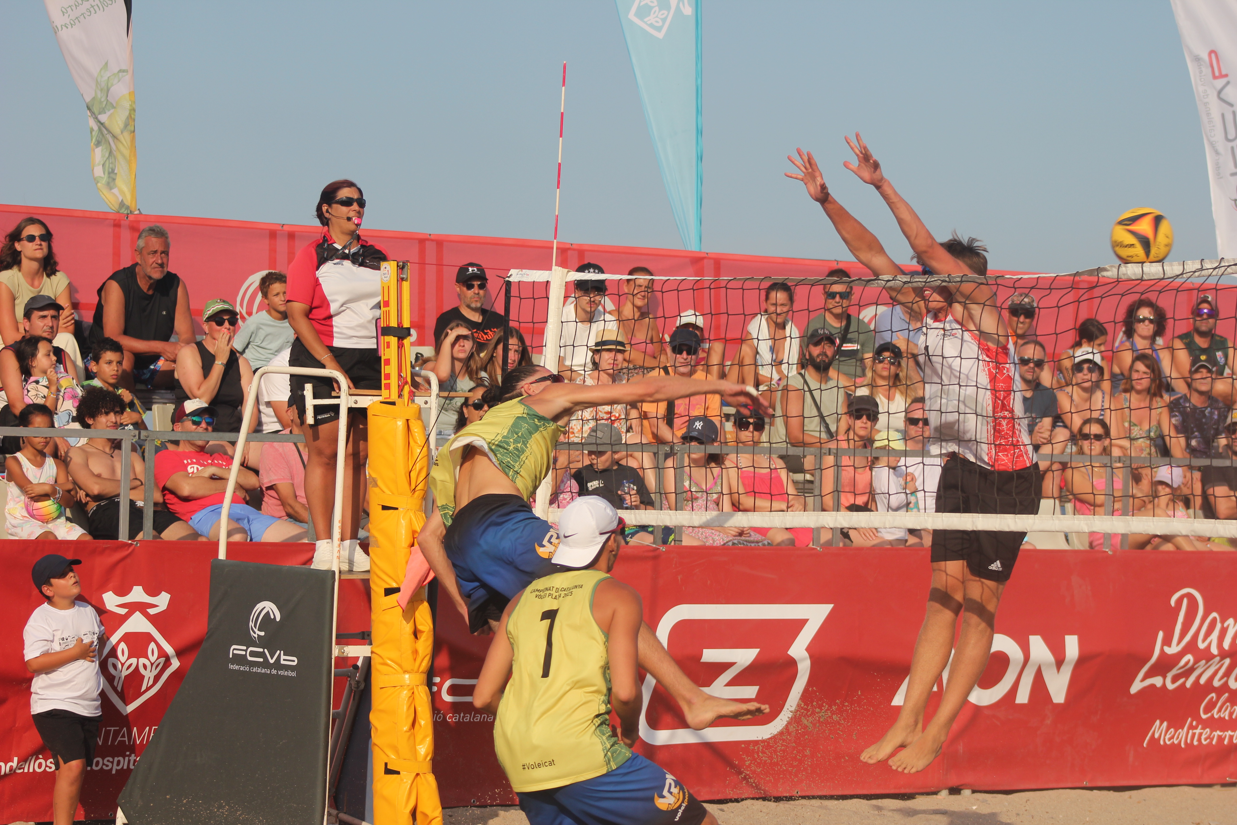 Imatge de la final masculina
