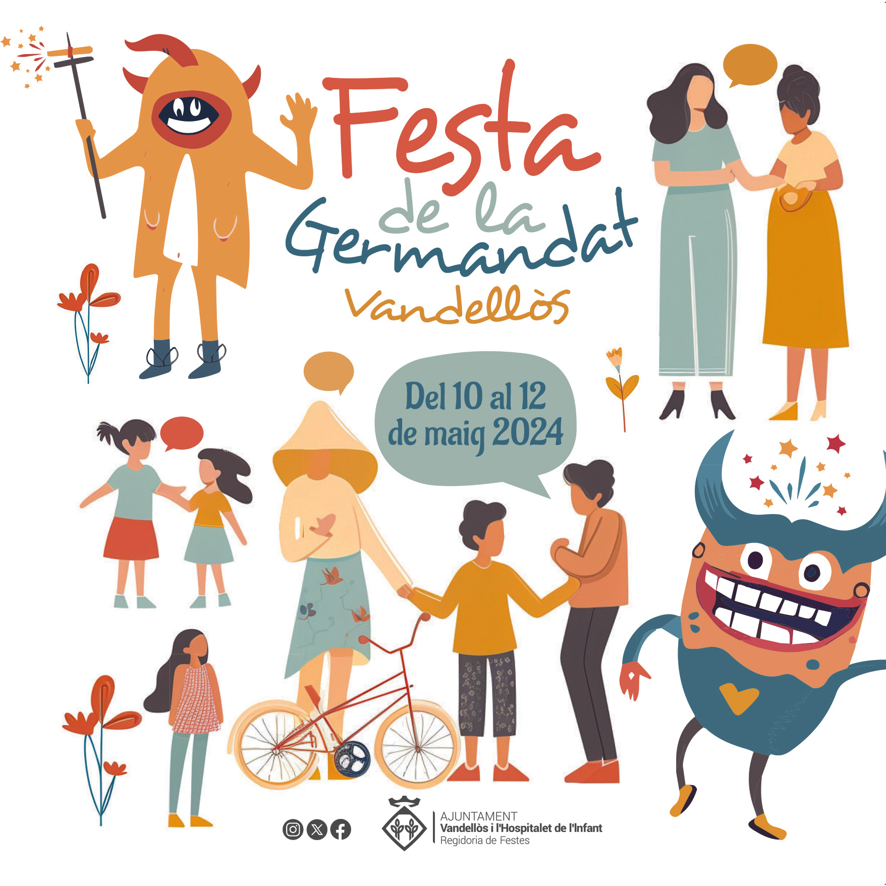 Gairebé una trentena d’actes, per celebrar la Festa de la Germandat de Vandellòs del 10 al 12 de maig