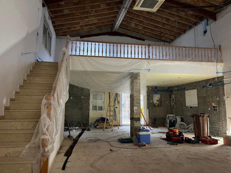 L'interior del Casal de Masboquera