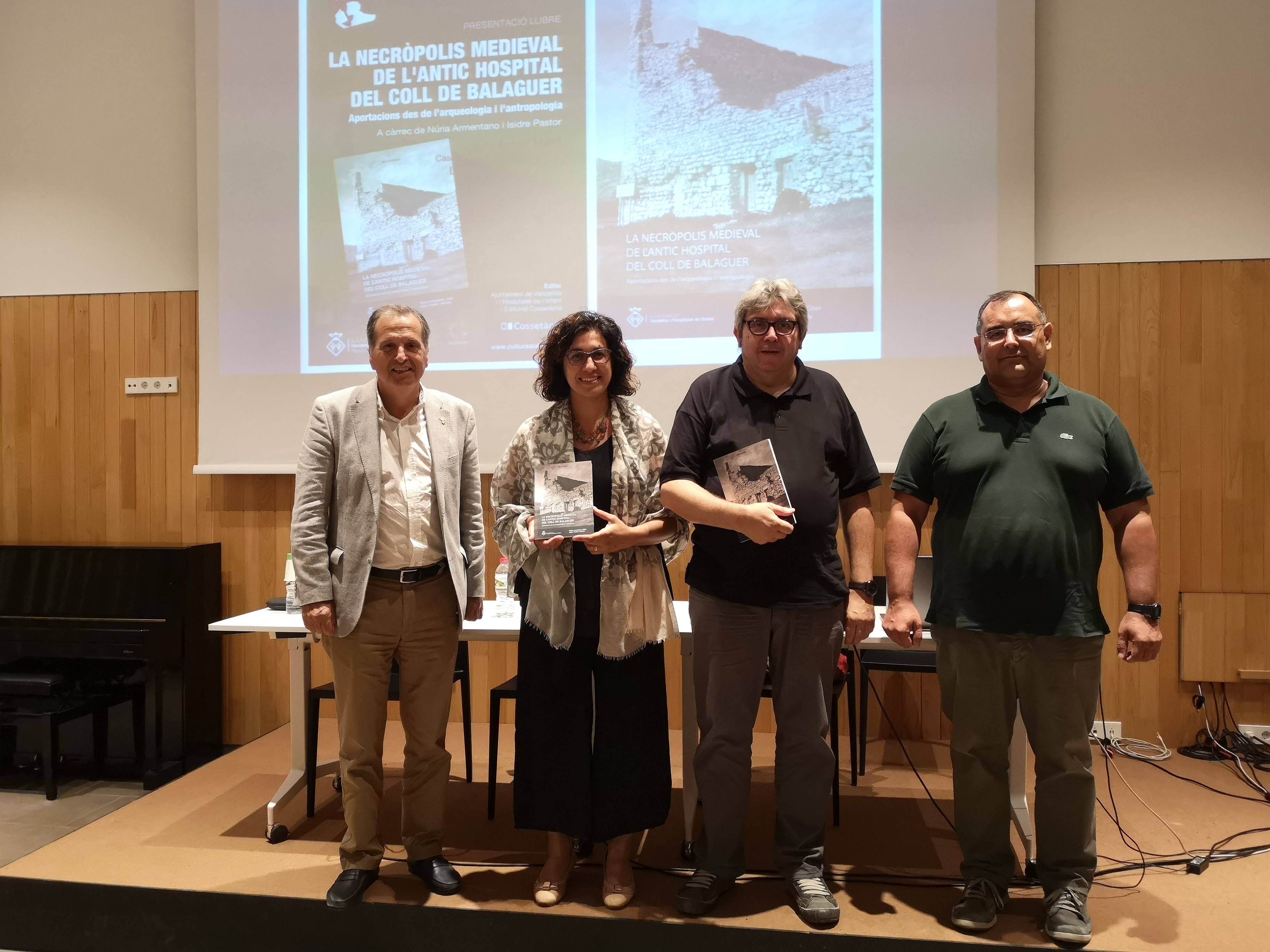 L’Ajuntament de Vandellòs i l’Hospitalet de l’Infant i Cossetània Edicions publiquen el llibre "La necròpolis medieval de l’antic hospital del Coll de Balaguer"