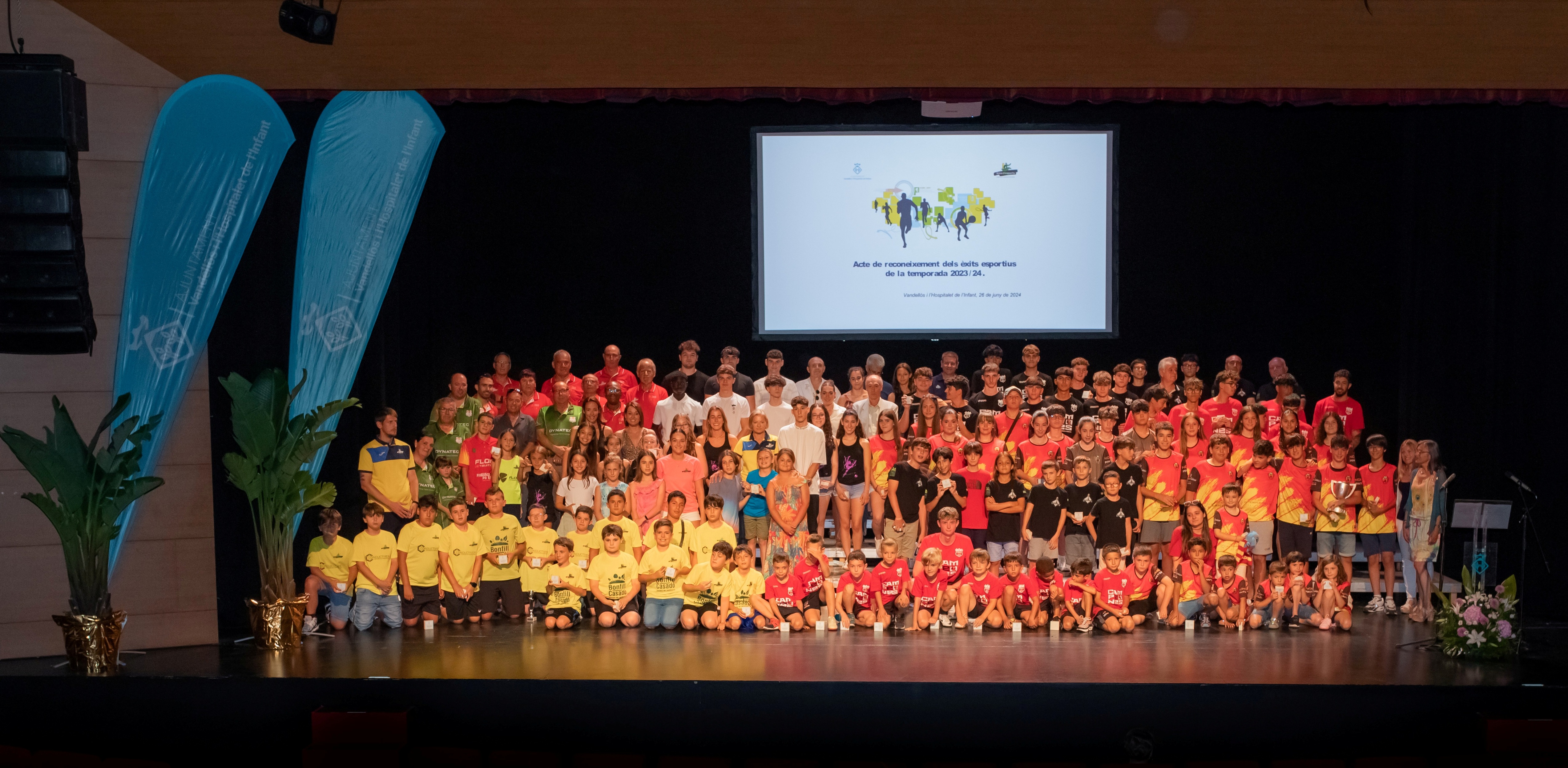 L’Ajuntament de Vandellòs i l’Hospitalet de l’Infant reconeix els èxits de més de 200 esportistes locals aquesta temporada