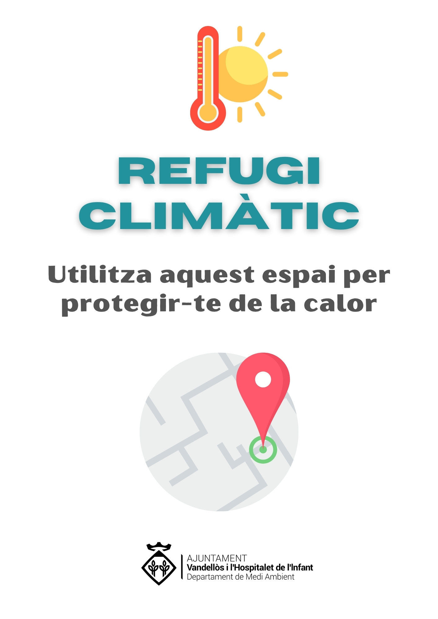 L’Ajuntament de Vandellòs i l’Hospitalet de l’Infant reforça l’avís sobre l’ús dels refugis climàtics davant l’onada de calor extrema