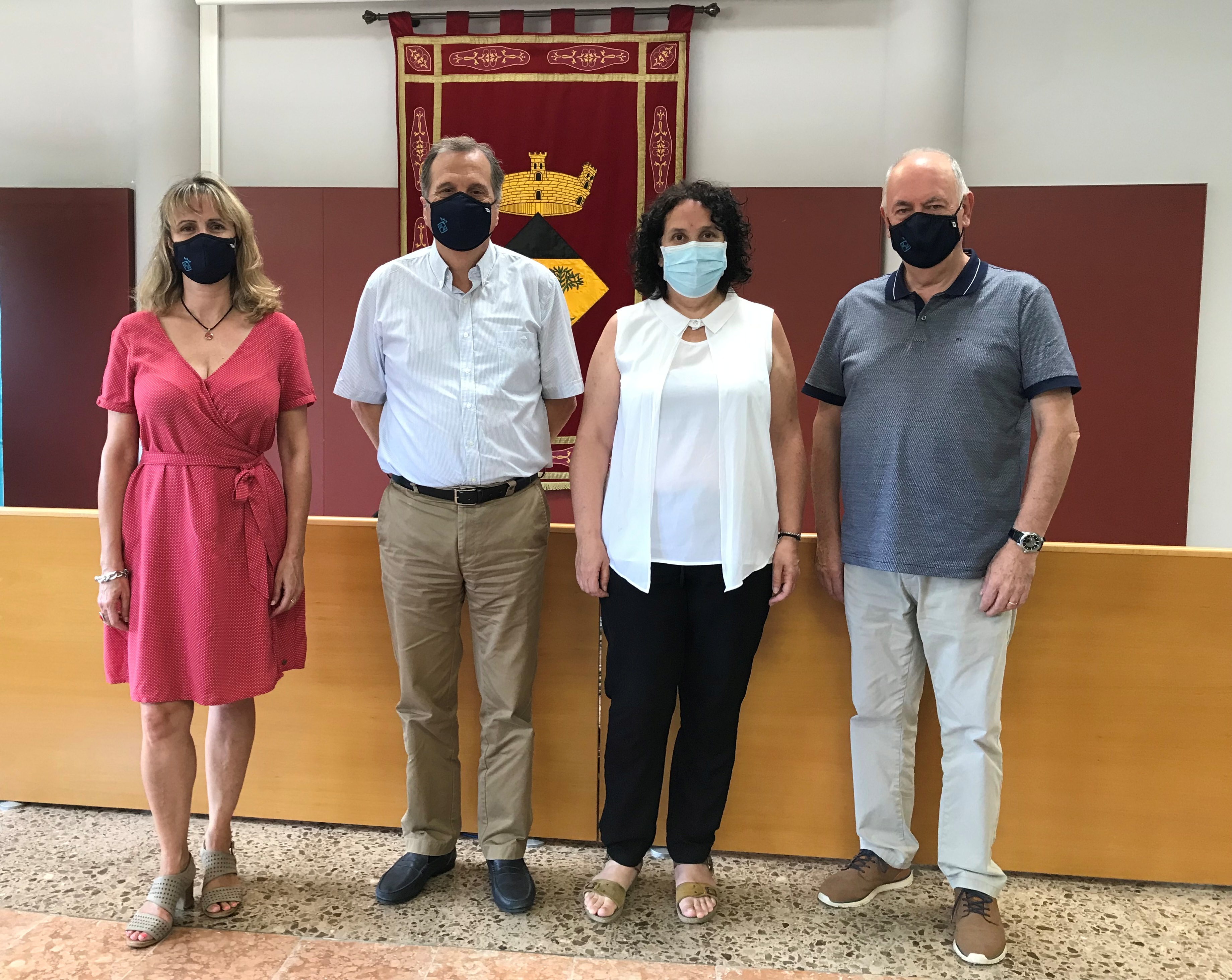 L’Ajuntament de Vandellòs i l’Hospitalet de l’Infant rep la visita de la presidenta del Consell Comarcal del Baix Camp