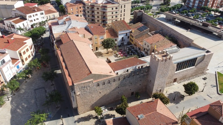 Vista de la torre sud-oest de l'Hospital