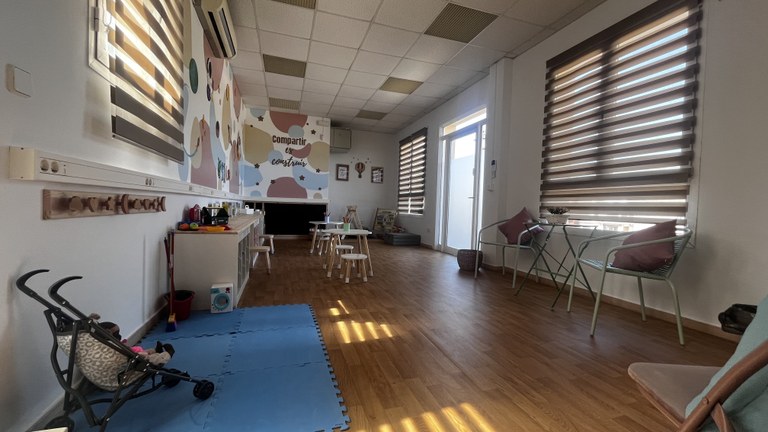 Una imatge de l'interior del nou espai