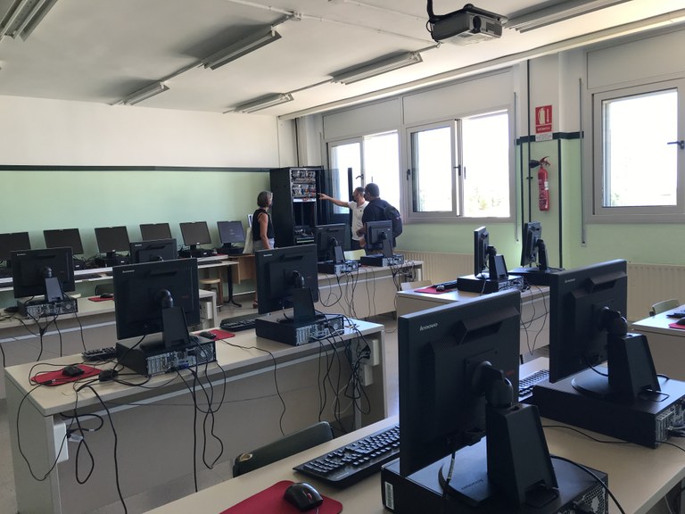 S'ha millorat el sistema de comunicació del centre