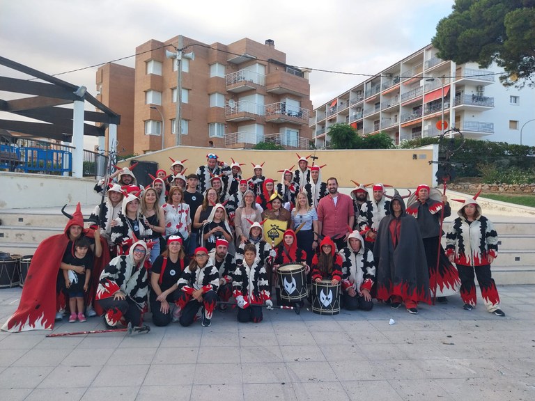 Participants del ball parlat de Sant Joan de 2024