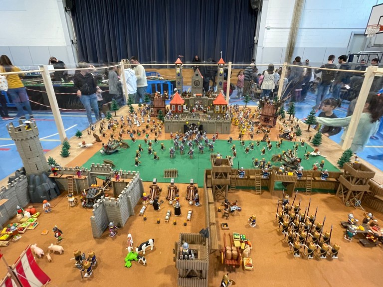 Un dels diorames de Playmobil que es va poder veure l'any passat.