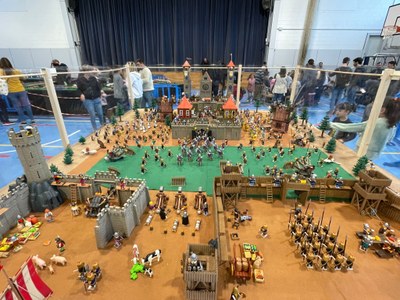 Un dels diorames de Playmobil que es va poder veure l'any passat.