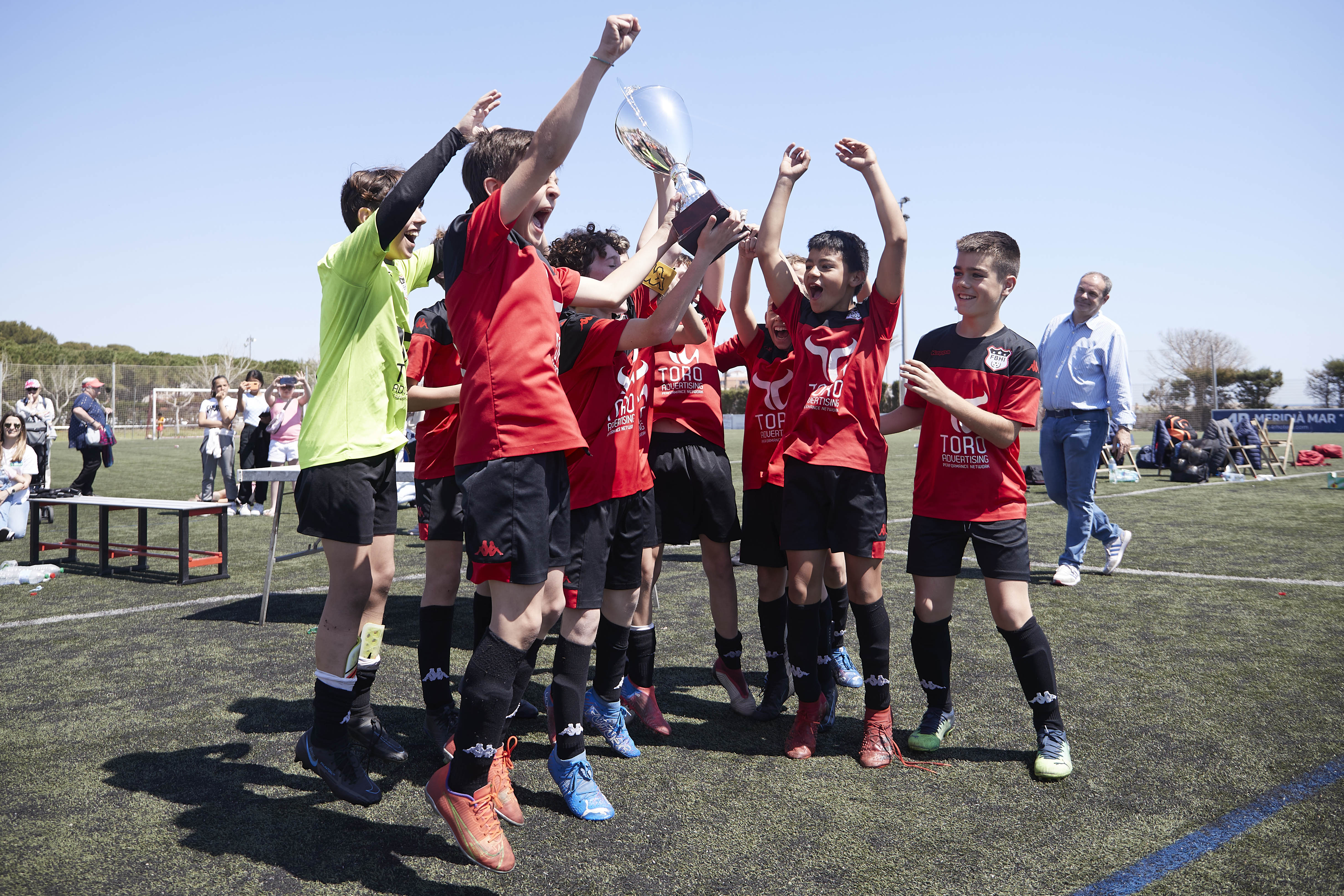 Imatge d'arxiu del torneig de futbol base celebrat l'any passat