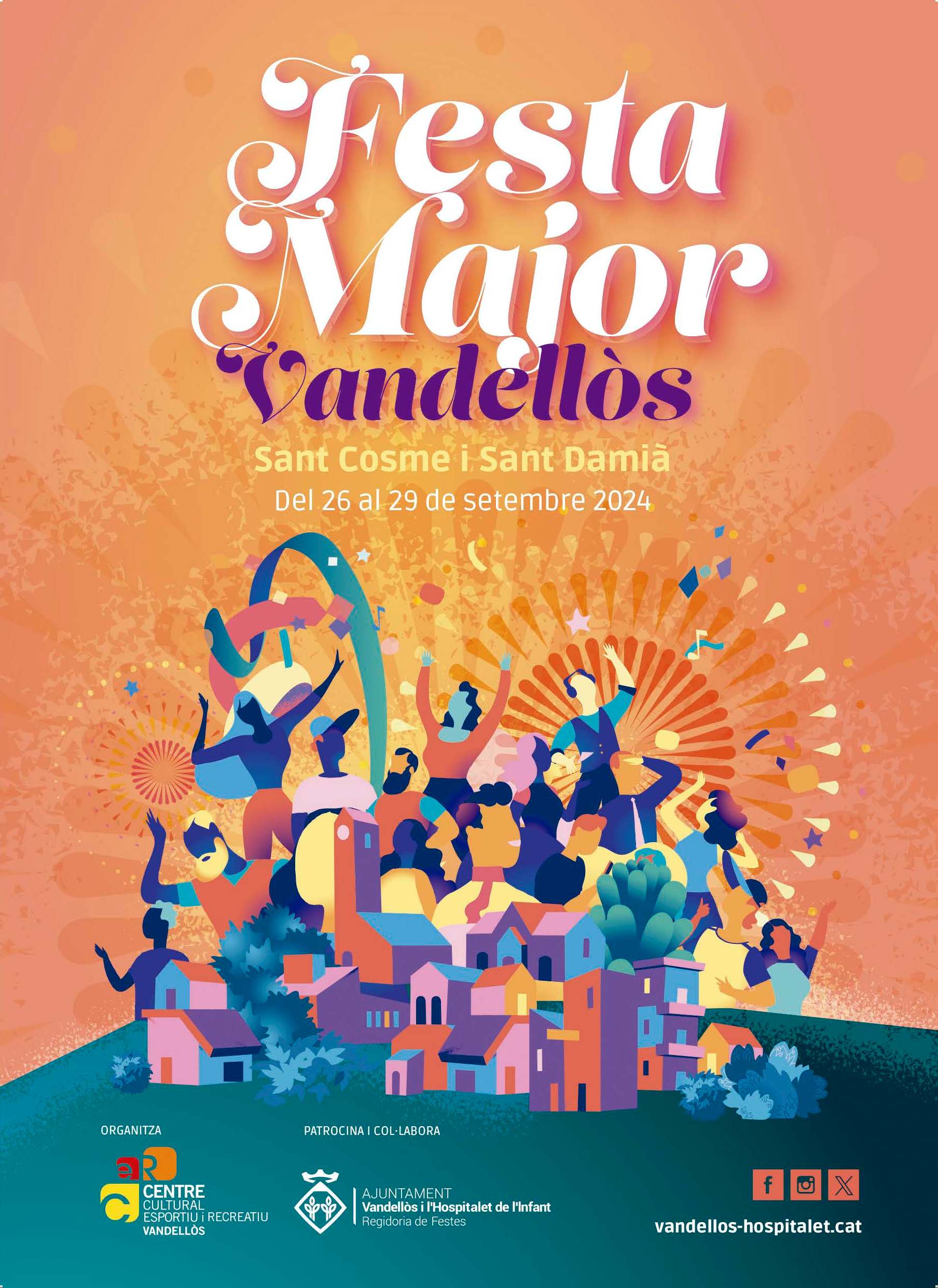 La Festa Major de Vandellòs se celebrarà del 26 al 29 de setembre amb una quarantena d’actes