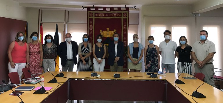 Els membres del consistori que han assistit a la sessió plenària 