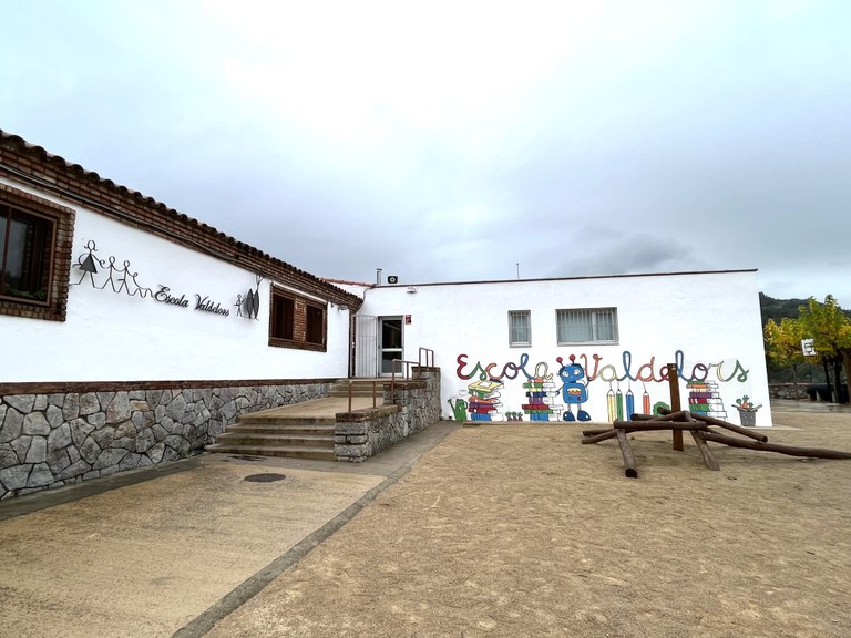 Una imatge de l'Escola Valdelors de Vandellòs