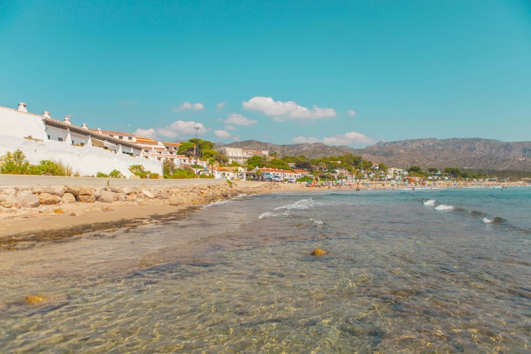 Imatge de la Platja de l'Almadrava