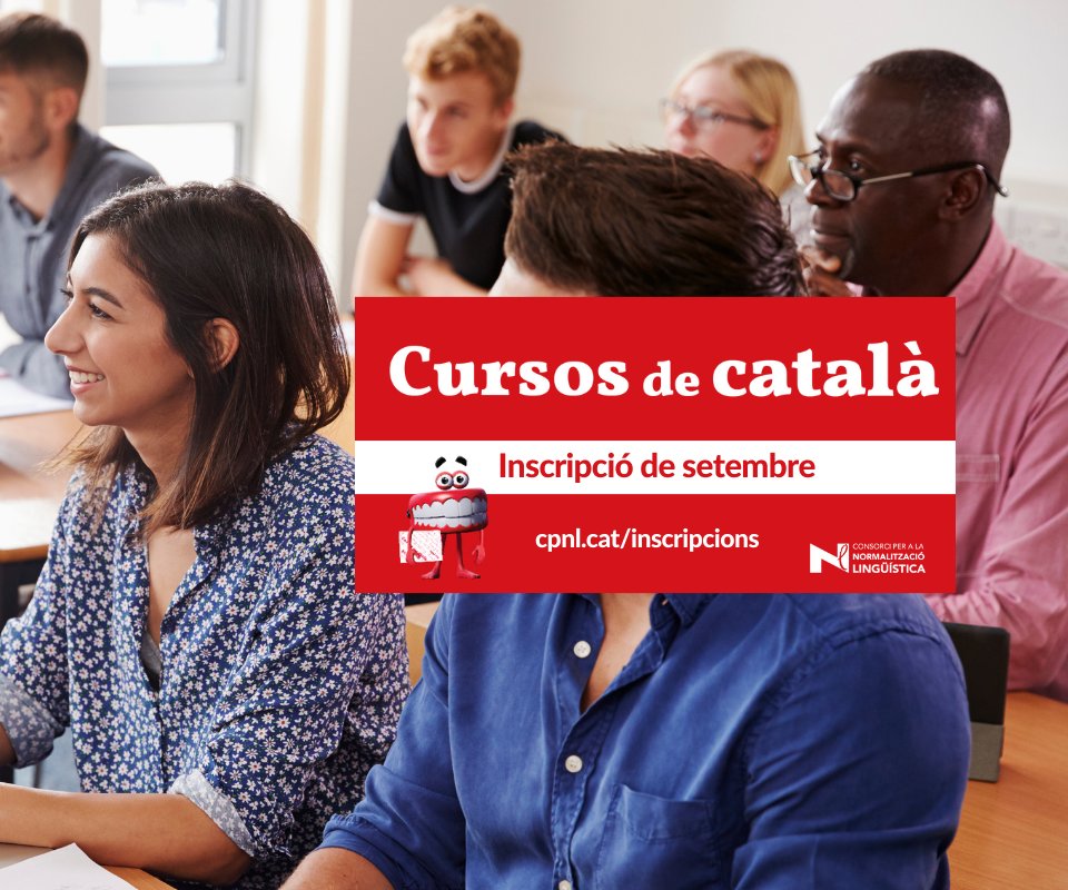 S’obren les inscripcions dels nous cursos de català