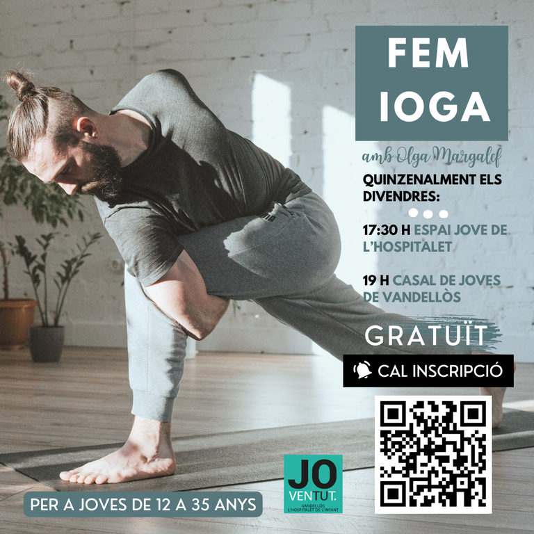 Cartell de les classes de ioga