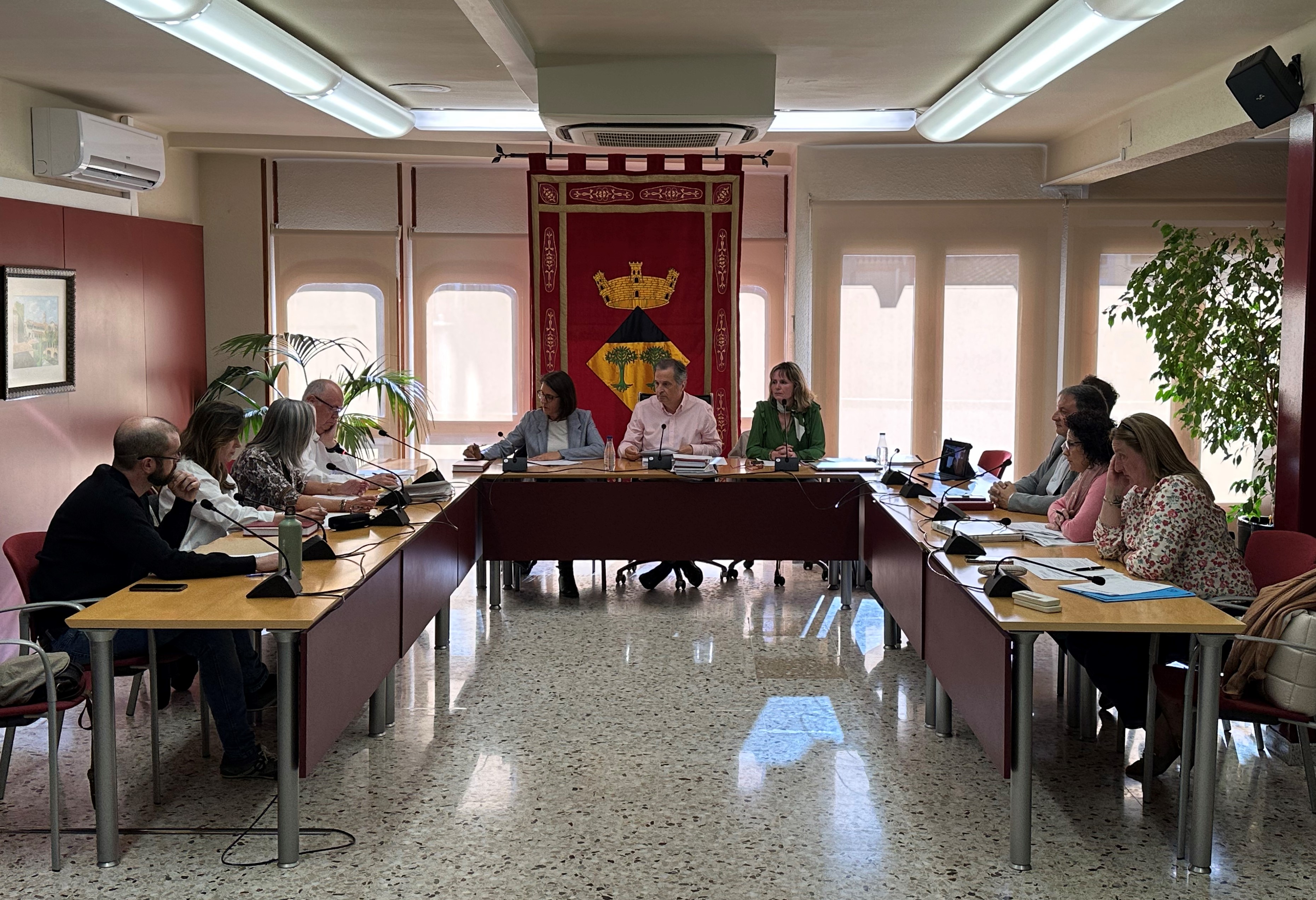 Una altra foto de la sessió plenària