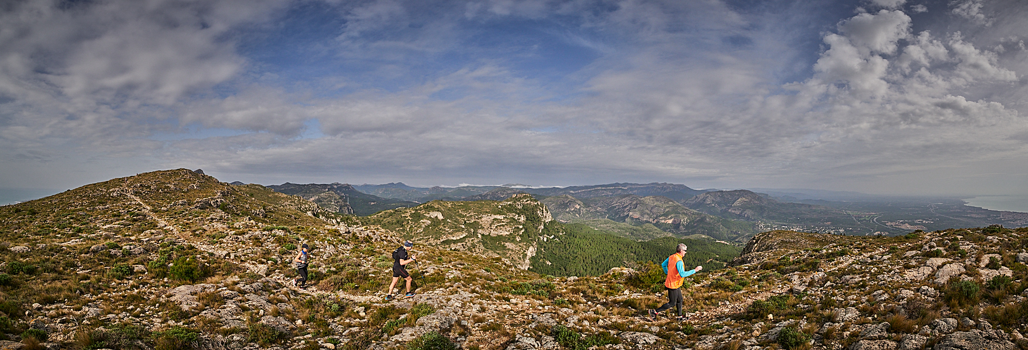 Panoròmica captada per Jordi Santacana durant la cursa