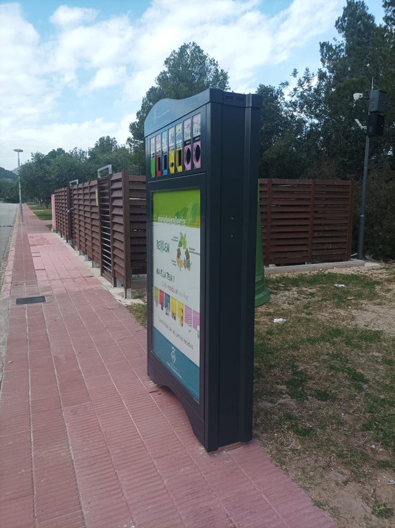 La minideixalleria de la urbanització Vanessa Park