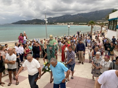 Imatge de la processó de Sant Pere de 2023