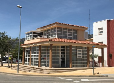 L'Oficina de Benestar Social, on està ubicat el punt d'atenció de la Creu Roja